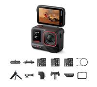Insta360 Ace Pro 2 Pack Ultimate - Action cam impermeabile 8K progettata con Leica, sensore da 1/1,3", doppio chip IA, alte prestazioni in scarsa luce, schermo direzionale e editing IA