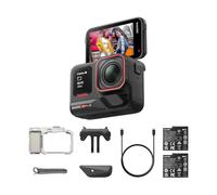 Insta360 Ace Pro 2 Pack Xplorer Argento: Action Cam 8K Impermeabile, Co-ingegnerizzata con Leica, Sensore 1/1.3", doppio Chip IA. Superba in Bassa Luce, Audio Superiore, Doppia batteria