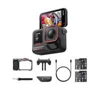 Insta360 Ace Pro 2 Pack Xplorer Grigio: Action Cam 8K Impermeabile, Co-ingegnerizzata con Leica, Sensore 1/1.3", doppio Chip IA. Superba in Bassa Luce, Audio Superiore, Fotografia urbana e Viaggi.