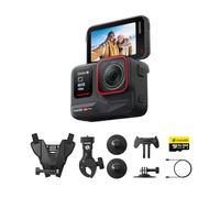 Insta360 Ace Pro Pacchetto Moto - Action Camera impermeabile progettata in collaborazione con Leica, sensore da 1/1,3" e riduzione del rumore AI per una qualità dell'immagine imbattibile.
