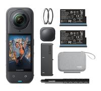 Insta360 Action Cam X5 360° 8K Bundle con Touchscreen e Batteria Ricaricabile