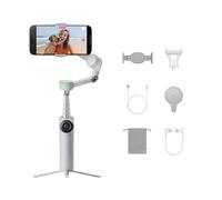 Insta360 Flow 2 Pro Pack Creator Grigio - Stabilizzatore per iPhone/Android | Stabilizzatore per Smartphone, tracciamento con DockKit, tracciamento IA di Gruppo,selfie stick con treppiede integrato