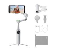 Insta360 Flow 2 Pro Pack IA Ultimate - Stabilizzatore Gimbal IA per Smartphone Pieghevole per iPhone/Android, Apple DockKit, Supporto MagSafe, Tracciamento di Gruppo/Qualsiasi App/Panoramica 360°