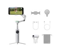 Insta360 Flow 2 Pro Pack Pack Tracker IA Ultimate - Gimbal per smartphone | Stabilizzatore per iPhone/Android, tracciamento con DockKit, tracciamento IA di Gruppo, selfie stick con treppiede integrato