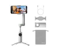 Insta360 Flow Pro - Stabilizzatore per smartphone con IA, supporto Apple DockKit, Tracciamento Panoramico Infinito 360º, Stabilizzazione a 3 assi, Treppiede + Selfie Stick integrati, Tracciamento IA