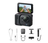 Insta360 GO Ultra Midnight Black Creator Bundle inc Mini 2-in-1 treppiede 2.0, montaggio a sgancio rapido e supporto girevole