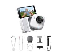 Insta360 GO Ultra Pack Creativo Bianco - Mini action cam 4K, vlog camera