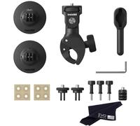 Insta360 Kit di montaggio completo per moto X4/X3/X2/X 360, compatibile con ACE/ACE PRO/GO 3/GO2/ONE R/RS, DJI OSMO Action 4/3/2 e GoPro 12/11/10/9/MAX, nero