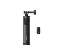 Insta360 Kit Remoto Mini Treppiede (2.0) con design 2 in 1, Selfie Stick e Treppiede Leggero, Telecomando Mini per Controllo Remoto, Adattatore Universale a 3 Poli e Adattatore da 1/4" a 2 Poli, Nero