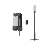 Insta360 Kit telecomando e asta per selfie pieghevole 2 in 1, asta invisibile e mini telecomando, compatibile con fotocamere X5, X4, X3 (attacco 1/4").