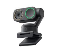 Insta360 Link 2 Pro - Webcam 4K PTZ per PC/Mac, sensore 1/1,3", bassa luminosità, tracking IA, HDR, microfoni direzionali canc. rumore, supporta Stream Deck, Zoom, Teams, Twitch per stream o riunioni