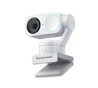 Insta360 Link 2 Webcam 4K intelligente con stabilizzatore e tracciamento AI, bianco polare