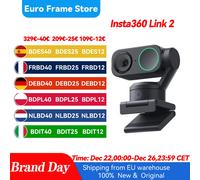 Insta360 Link 2 - Webcam PTZ 4K per PC/Mac, senso 1/2", tracciamento AI, HDR, microfono AI con cancellazione dell'aria, collegamento di controllo della vita 2