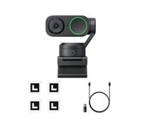 Insta360 Link 2 Webcam Webcam AI 4K intelligente con tracking cardanico, HDR e audio di qualità da studio.