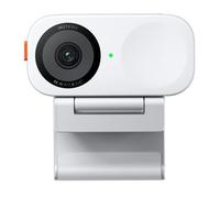 Insta360 Link 2C Webcam 4K AI intelligente con zoom automatico, bianco polare