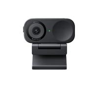Insta360 Link 2C Kit Standard Nero- Webcam 4K per PC/Mac, Sensore da 1/2", Auto inquadratura, HDR, Mic di cancellazione del rumore IA, Controllo gestuale per lo streaming, Videochiamate, Gaming