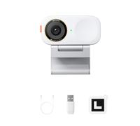 Insta360 Link 2C Pro Bianco Artico - Webcam 4K per PC/Mac | Sensore 1/1,3", bassa lumin., microfoni direzionali canc. rumore, supporta Stream Deck/ Zoom/Teams/Twitch per stream/riunioni