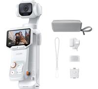 Insta360 Luna Pro Standard Bundle White Gimbal Vlogging Camera 8K Obiettivo L...