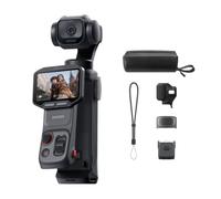 Insta360 Luna Pro - Videocamera per vlog 8K con obiettivo Leica, Nero notte | Videocamera gimbal tascabile, sensore 8K 1″, touchscreen OLED rimovibile 2″, profili colore Leica, 4 ore di autonomia