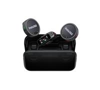 Insta360 Mic Pro (2TX + 1 RX + case di ricarica), mini microfono lavalier wireless per iPhone/videocamera/Android, video e vlog, Bluetooth, display E-ink personalizzabile, 3 mic, 30 ore di autonomia