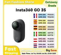 Insta360 GO 3S Action Camera (128GB, Midnight Black)
