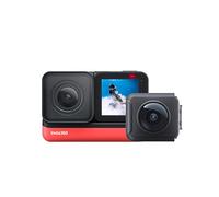 Insta360 ONE R Sport Video Adaptive Action Camera IPX8 Impermeabile Controllo Vocale (360+4k Twin Edition)