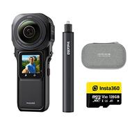 Insta360 ONE RS 1-Inch 360 Edition Kit Get-Set - Videocamera 6K 360 con due sensori da 1 pollice, co-ingegnerizzata con Leica. Foto 21MP, stabilizzazione FlowState, superba anche con poca luce