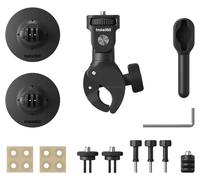 Insta360 Standard Pacchetto di montaggio per motocicletta, nero