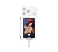 Insta360 Snap Schermo per selfie con luce - Schermo 4K magnetico ideale per selfie e vlogging, compatibile con iPhone e Android, luce regolabile, controllo touchscreen, collegamento immediato con cavo