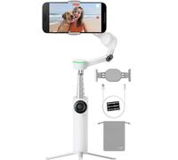 Insta360 Stabilizzatore cardanico Flow 2 PRO per smartphone, tracciamento alimentato dall'AI, stabilizzazione a 3 assi, treppiede integrato, portatile e pieghevole, Deep Track 4.0 Stabilizzatore per