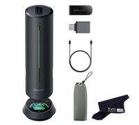 Insta360 Wave, vivavoce wireless per conferenze con suite di registrazione AI, nero grafite