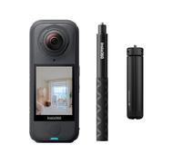 Insta360 X4 Air Pack Tour Virtuale - Foto HDR da 29MP, 1x Selfie Stick Invisibile + Treppiede, Batteria da 2010mAh.
