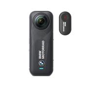 Insta360 X5 Edizione BMW Motorrad-Action Cam Impermeabile 360° in 8K, Superba in Bassa Luce, Selfie Stick Invisibile, Obiettivi Sostituibili, Autonomia 3 ore, Cover Antivento, Stabilizzazione