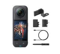 Insta360 X5 Pack Creator - Camera Impermeabile 8K 360º, Perfetta in Bassa Luce,
