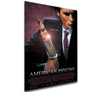 Instabuy Poster Locandina - Christian Bale - Jared Leto - American Psycho (2000) A4 30x21cm