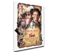 Instabuy Poster Locandina - Robin Williams - Hook - Capitan Uncino (1991) Manifesto 70x50cm