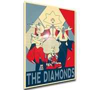 Instabuy Poster Propaganda - Steven Universe - The Diamonds - LL0246 A4 30x21cm