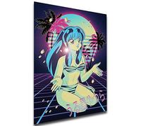 Instabuy Poster - Vaporwave 80s Style - Lamu - Lamu Manifesto 70x50