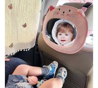 Instagram Nuovo prodotto Cartoon Gufo Squalo Modello Specchietto retrovisore per auto Riflettore Specchio per osservazione del sedile per bambini