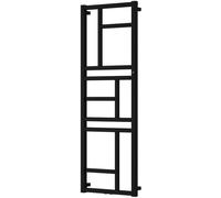 Instal Projekt Mondrian radiatore da bagno decorativo 114x40 cm nero MON-40/110D50C31