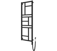 Instal Projekt Mondrian radiatore elettrico 174x60 cm nero MONE-60/170C31+GH-06C2