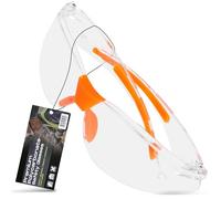 Instalguru Occhiali Protettivi Lavoro Sicurezza Occhi Trasparenti Comodi Universali Robusti Antigraffio Officina Cantiere Edilizia Professionale Protezione Industriale