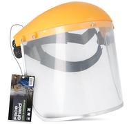 Instalguru Visiera Protettiva Trasparente Schermo Facciale Protettivo Sollevabile Occhiali Sicurezza Lavoro Giardinaggio Maschera Protezione Integrale Viso Erba Occhi Naso Bocca