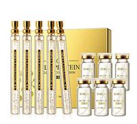 Instalift Set di Sollevamento con Filo Proteico Coreano e Essenza Nano Gold, Combinazione di Filo Solubile e Collagene Assorbibile per Lifting Viso (1Set+6Pz)