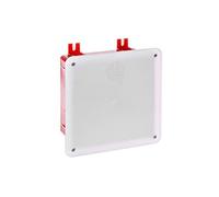 Install-Box Scatola da incasso 208 x 208 x 84 mm IP40 Rosso 0266-00 Cappa Elektro-plast 5901752633087