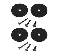 Installa Facilmente Le Chiusure Piastre Copertura Configurazioni Rapide Per I Fori Hardware Della Porta Mantiene L'aspetto Estetico Adatta Legno Da 1" a 2" Installa Facilmente La Copertura