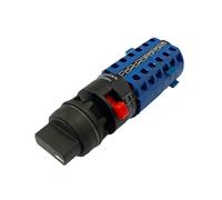 Installazione con montaggio a foro singolo 20A 6 poli 0-7 posizioni Interruttore rotativo a camma di commutazione trasferimento YMW26 LW28 LW26-20S/6 1 pz