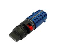 Installazione con montaggio a foro singolo da 22 mm, 6 poli, 0-7 posizioni, 20 A, interruttore rotativo a camma di commutazione YMW26 LW28 LW26-20S/6
