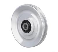Installazione con questo rullo in alluminio ad alte prestazioni per design a puleggia (152 mm)