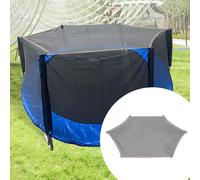 Installazione di Un Baldacchino Ombreggiante per Trampolino Da Giardino